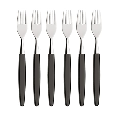 Skaugum fourchettes lot de 6 Urban Black - undefined - Skaugum of Norway