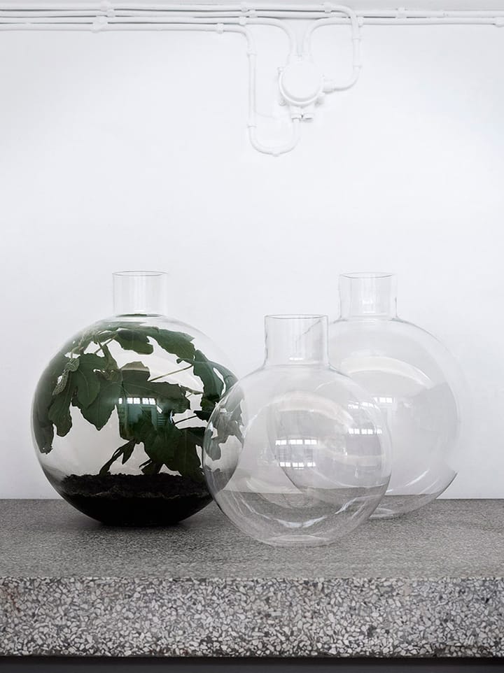 Vase Pallo - Transparent 31 cm - Skrufs Glasbruk