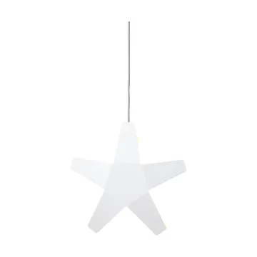 Advent Étoile étoile de l’avent - Câble blanc-gris, 40 cm - SMD Design