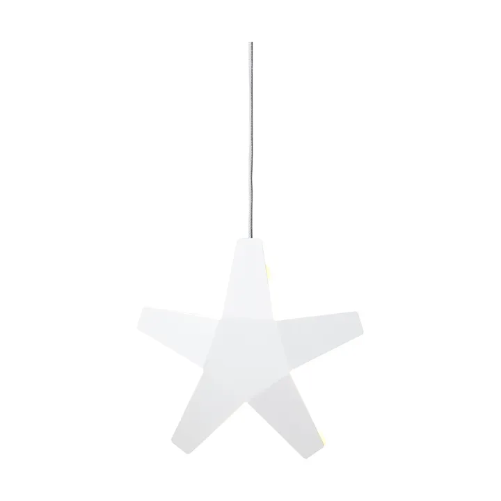 Advent Étoile étoile de l’avent - Cordon blanc-gris, 60 cm - SMD Design