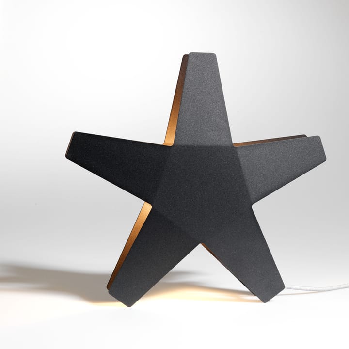 Advent Étoile étoile de l’avent, gris, 40 cm, câble textile gris clair SMD Design