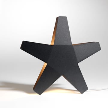 Advent Étoile étoile de l’avent - gris, 40 cm, câble textile gris clair - SMD Design