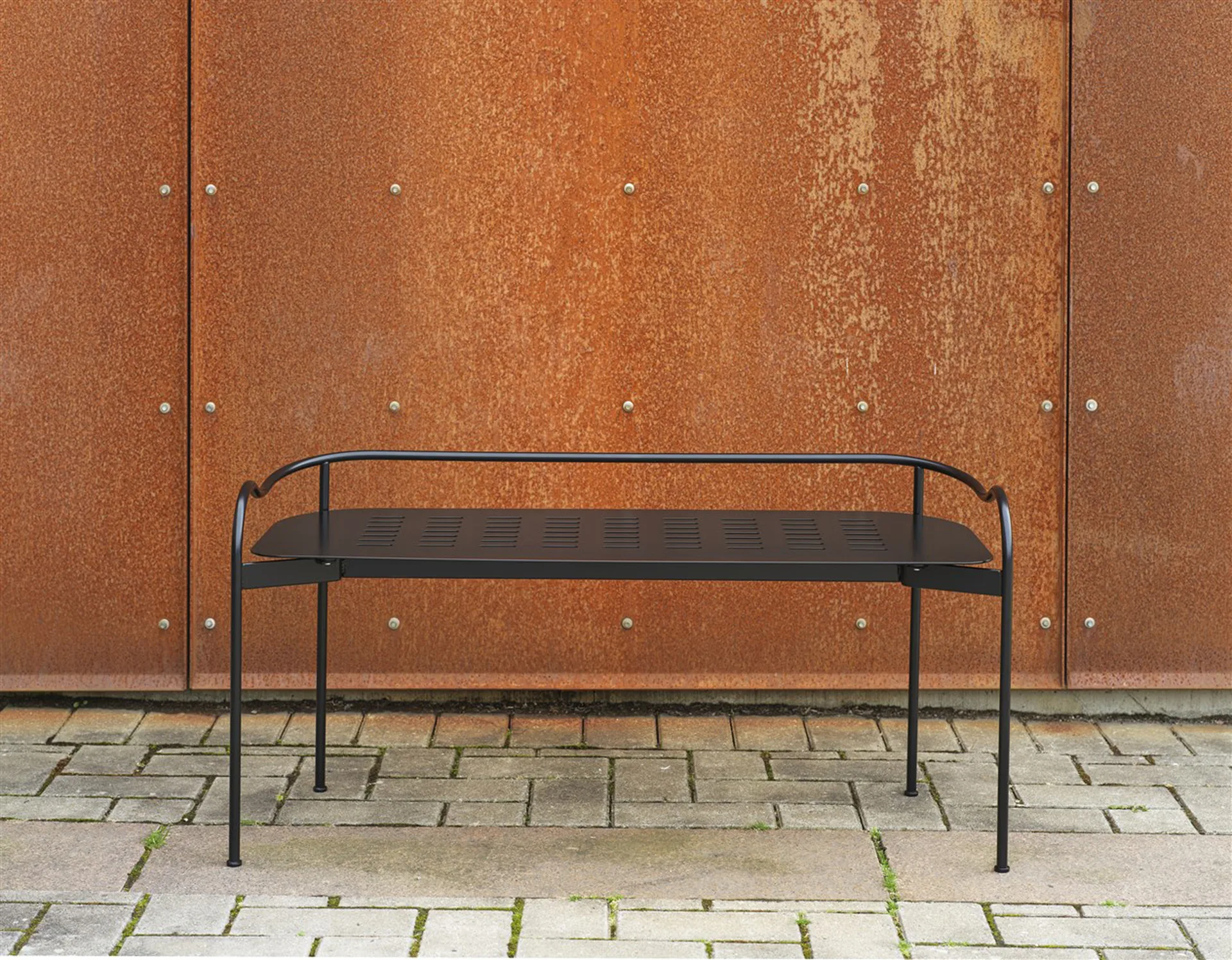 Banc Bubble Outdoor, Noir SMD Design