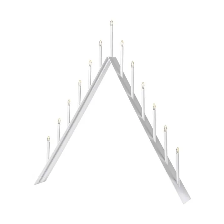Bougeoir de l'Avent Spica 13 - Blanc - SMD Design