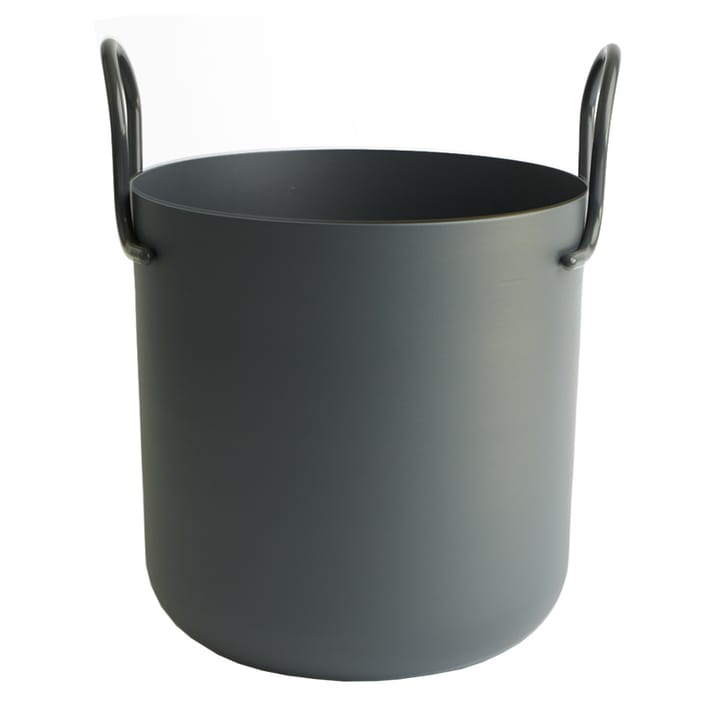 Cache-pot Tivoli Ø30 cm haut - gris foncé - SMD Design