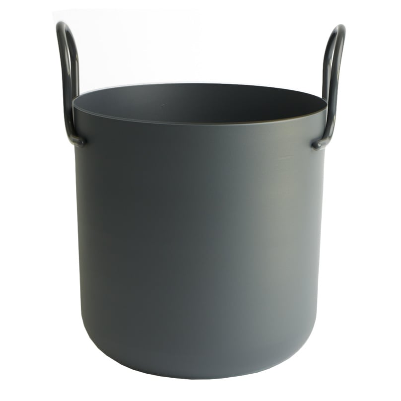 SMD Design Cache-pot Tivoli o30 cm haut gris foncé | Design Scandinave | Cache-pots | Gris