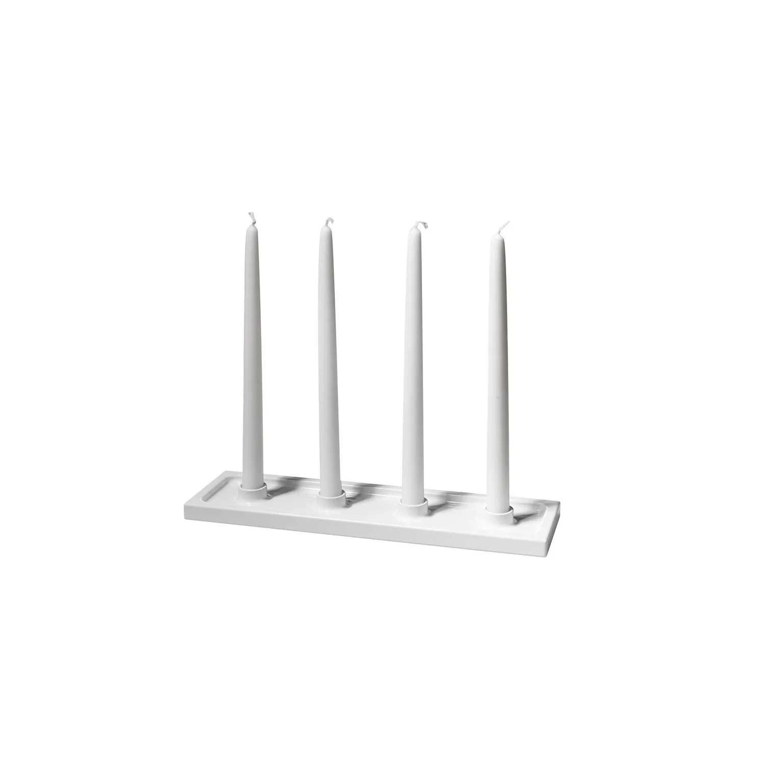 Crater chandelier de l’Avent, Blanc, 4 bougies SMD Design