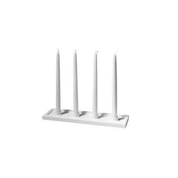 Crater chandelier de l’Avent - Blanc, 4 bougies - SMD Design