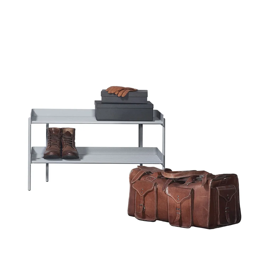 Étagère à chaussures Alfred, anthracite, partie complémentaire SMD Design