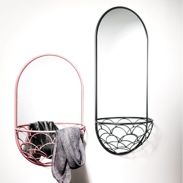 Miroir Haga - gris, 40x90 cm - SMD Design