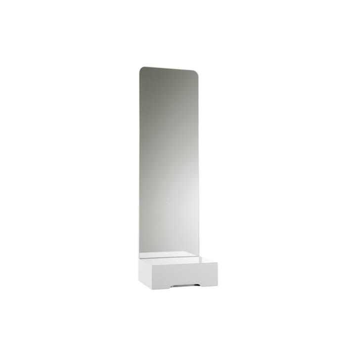Miroir Prisma - blanc, 117x35 cm - SMD Design