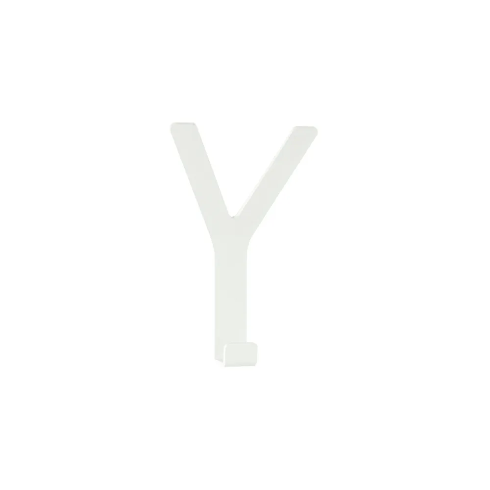 Patère en forme de Y Midi, blanc SMD Design