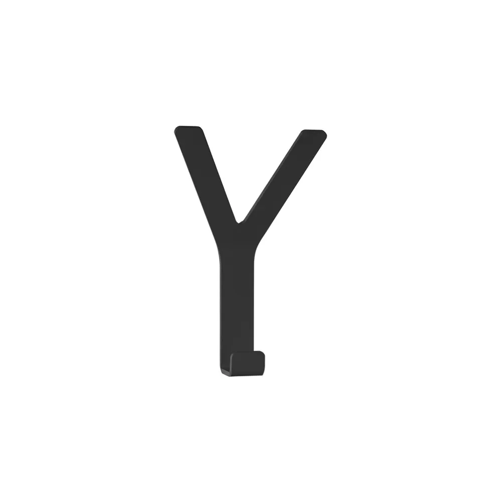 Patère en forme de Y Midi, gris SMD Design