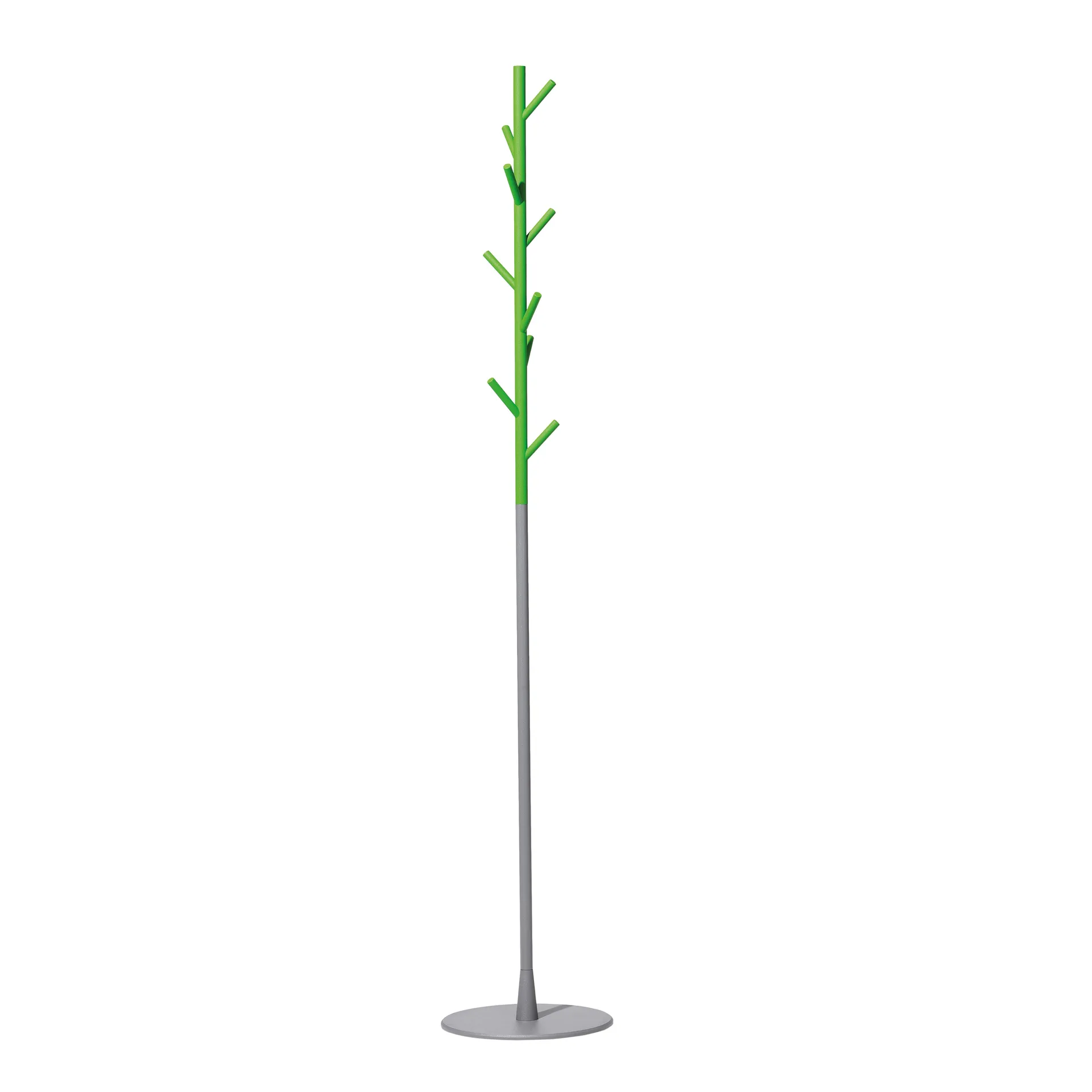 Porte-manteau Sticks - sur pied, vert-argent SMD Design