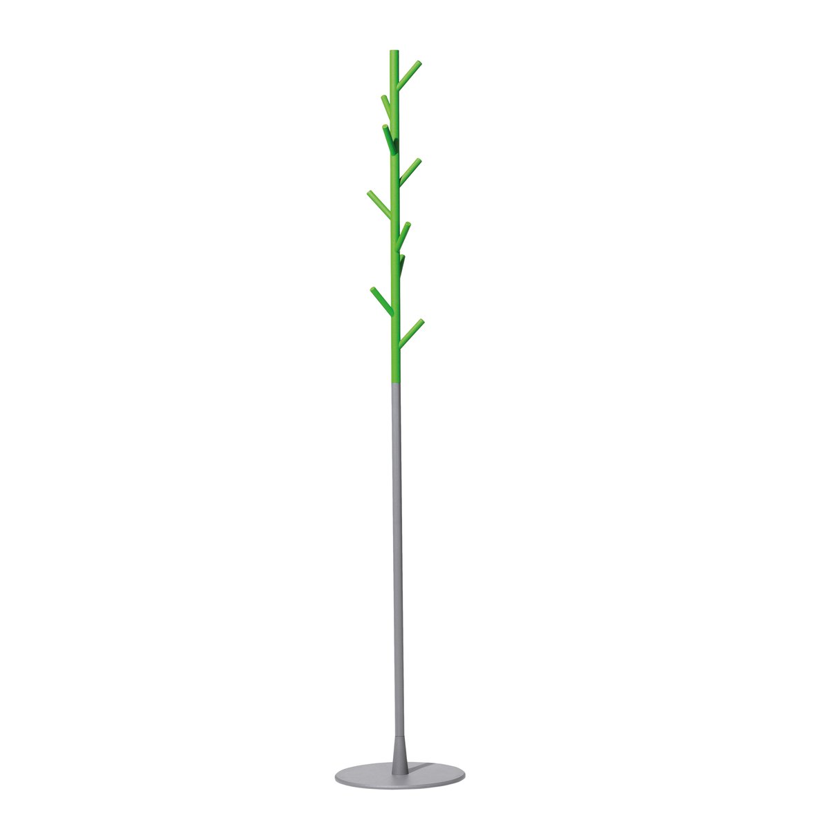 SMD Design Porte-manteau Sticks - sur pied vert-argent