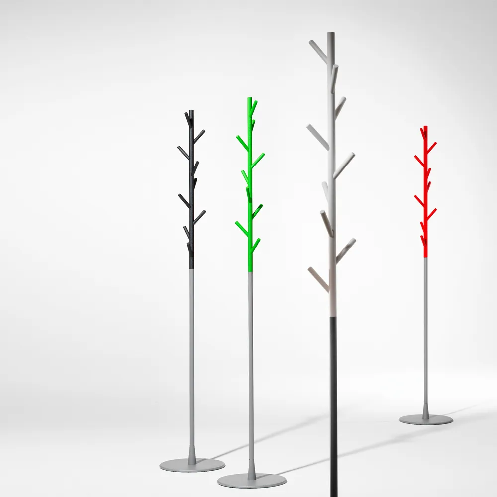 Porte-manteau sur pied Sticks, Gris foncé SMD Design