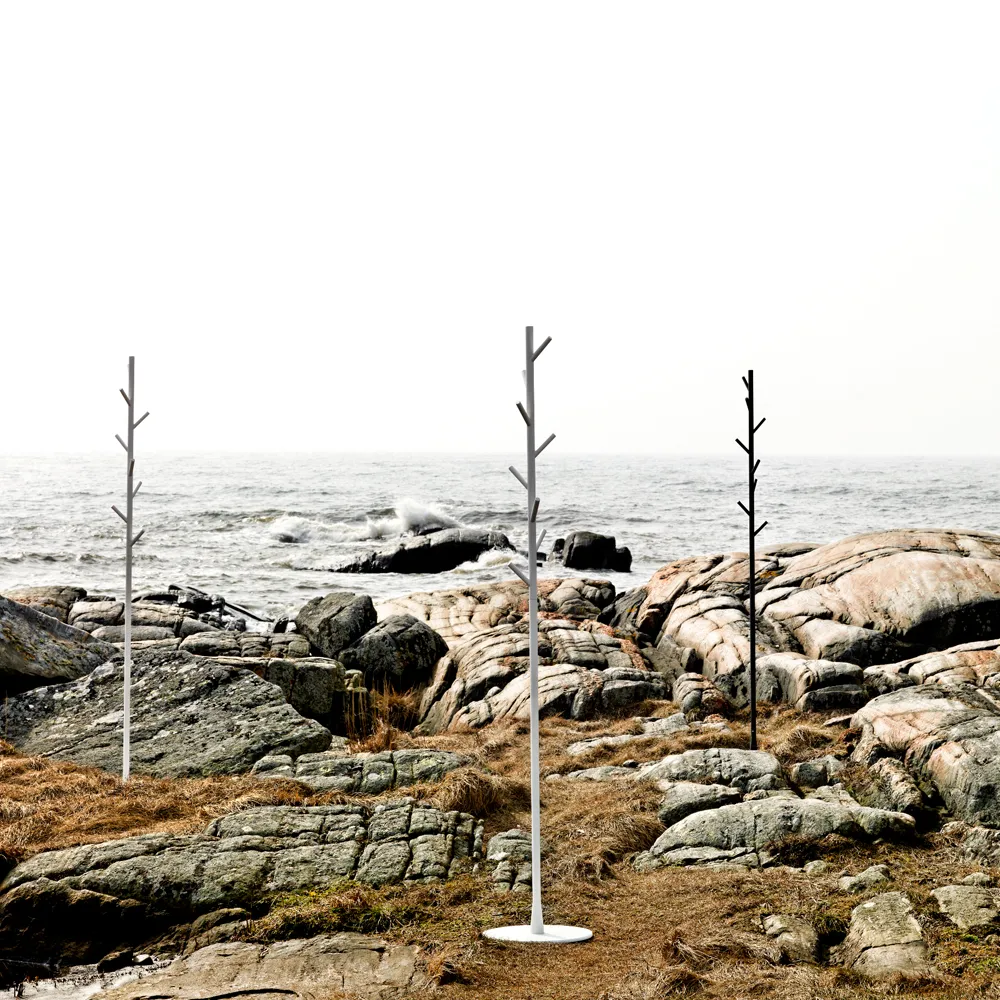 Porte-manteau sur pied Sticks, Gris foncé SMD Design