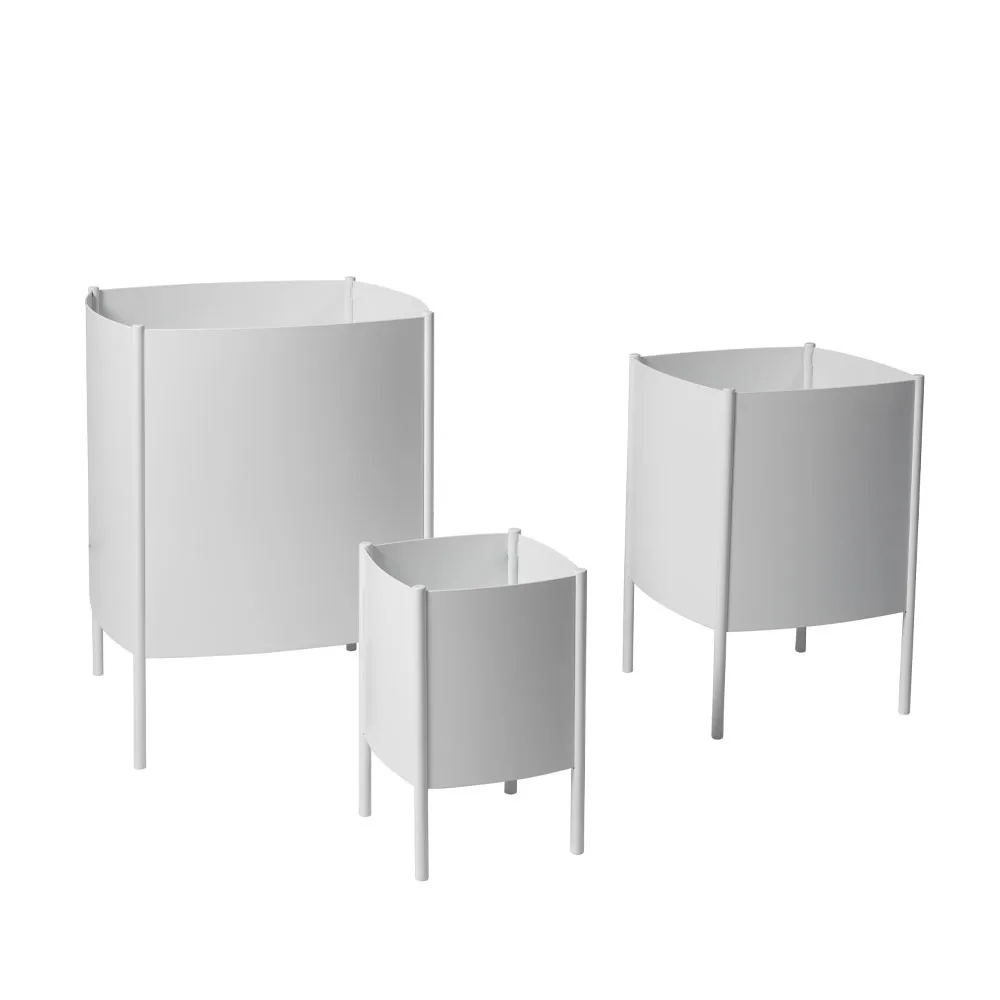 Pot Konvex Pot, Blanc, petit Ø23 cm SMD Design