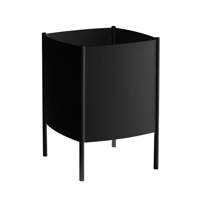 Pot Konvex Pot - noir, grand Ø47 cm - SMD Design