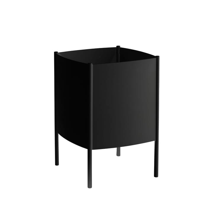 Pot Konvex Pot - noir, medium Ø34 cm - SMD Design