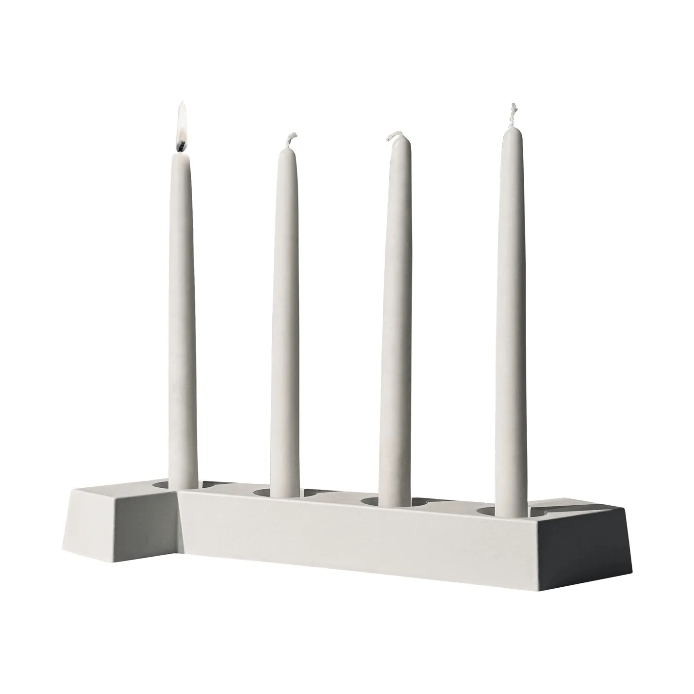 SMD chandelier de l’Avent, Blanc, 4 bougies SMD Design