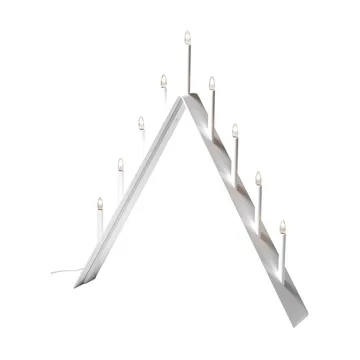 Spica 9 bougeoir de l’avent - blanc, LED - SMD Design