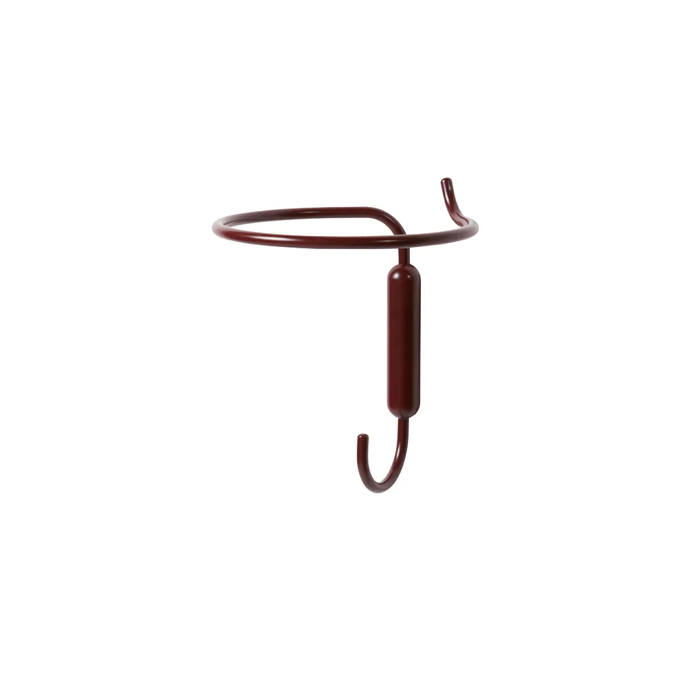 Support-mural Bubble, bordeaux SMD Design