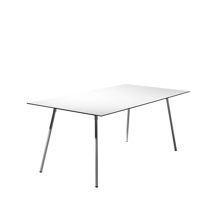 Table à manger Ella rectangulaire - blanc, 180x90 cm - SMD Design