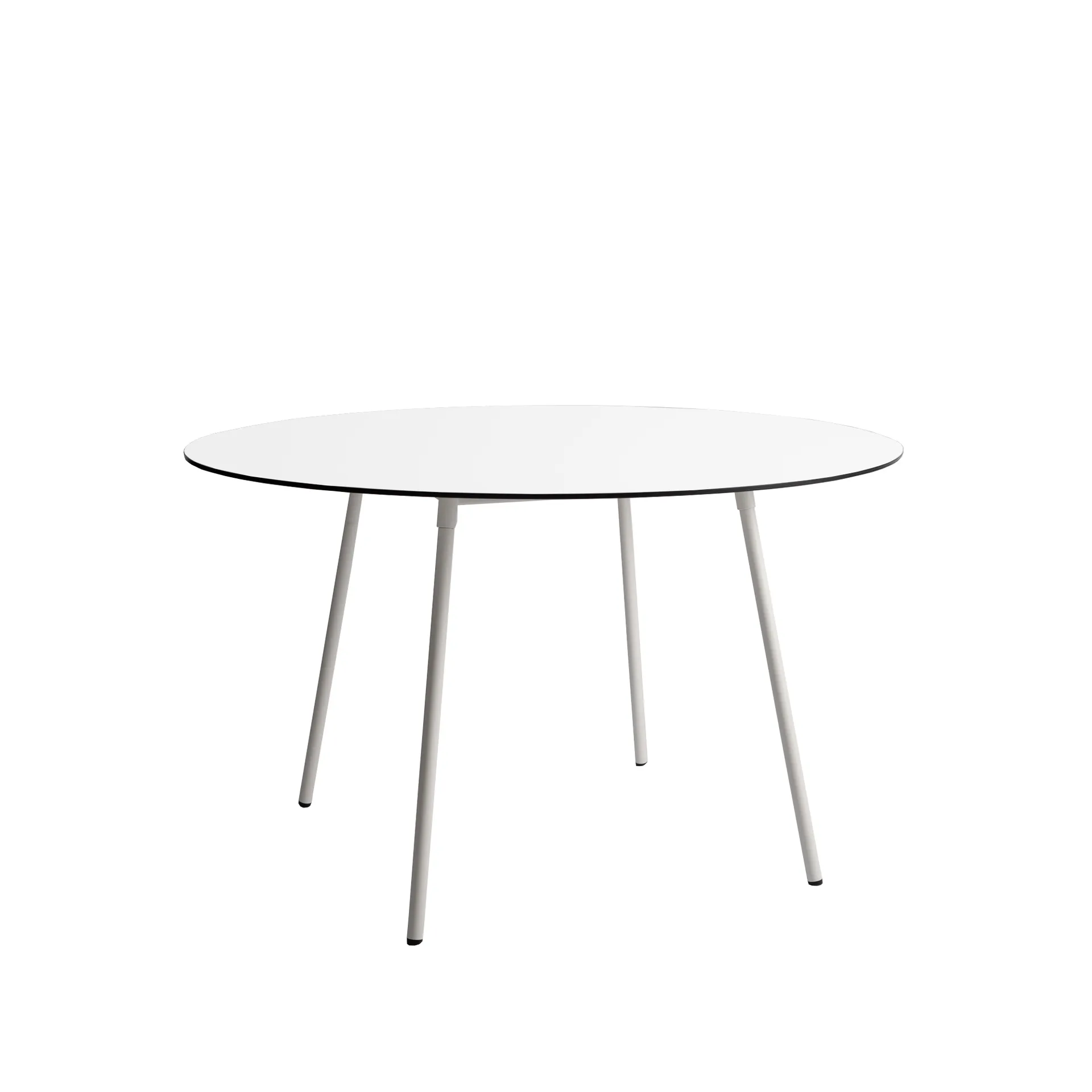 Table à manger Ella ronde, blanc SMD Design
