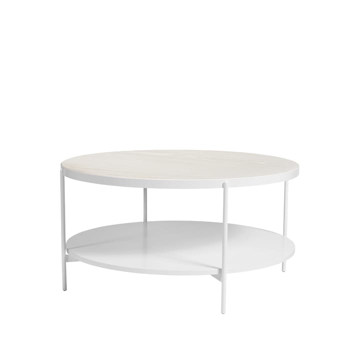 Table basse Lene - blanc, fr�êne pigmenté blanc - SMD Design
