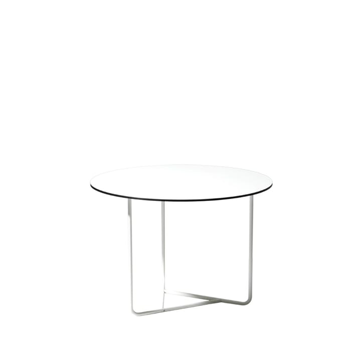 Table basse Tellus - blanc, structure blanche, h44 d64 - SMD Design