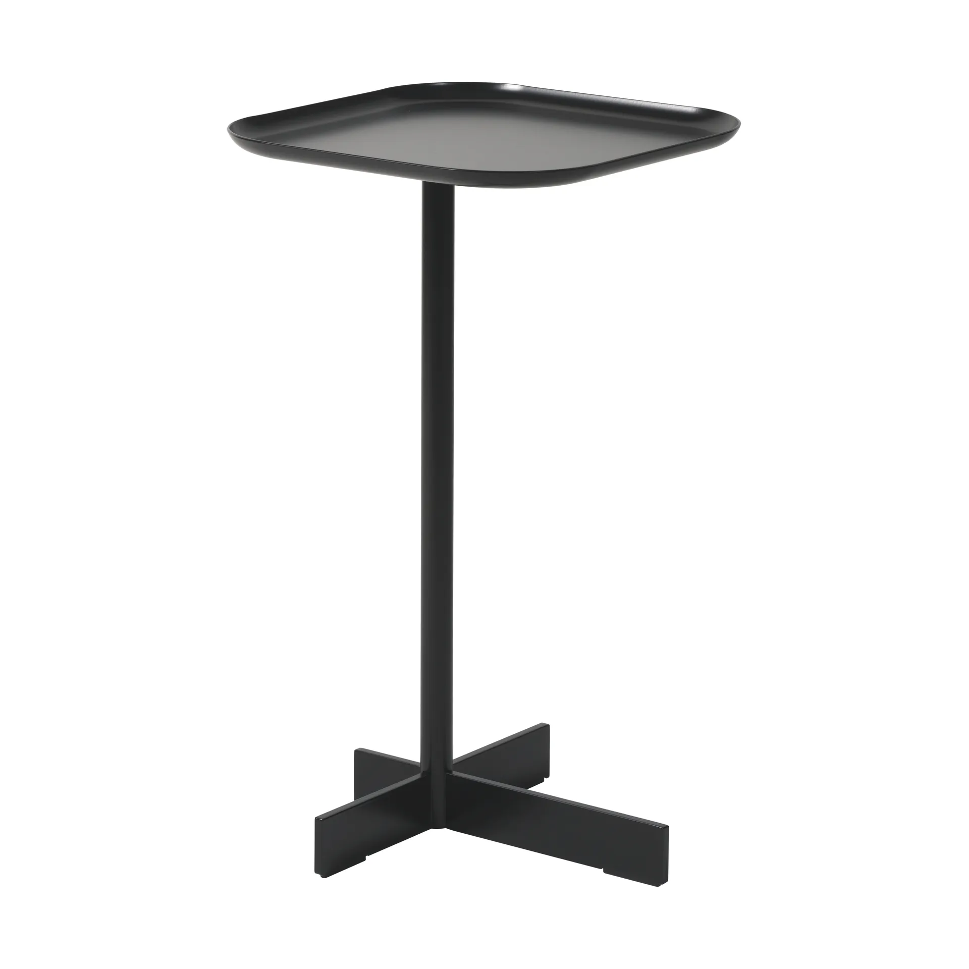 Table d'appoint Ace 38x38 cm, Noir SMD Design