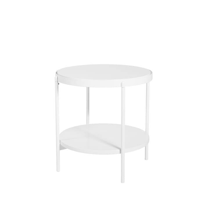 Table d'appoint Lene - blanc, bas, MDF - SMD Design