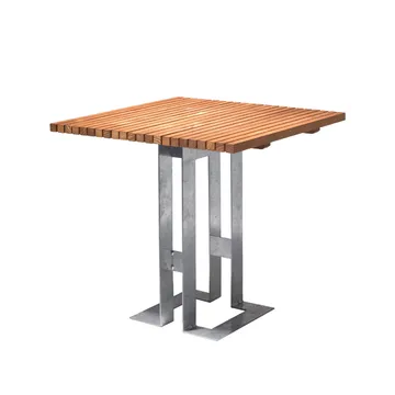 Table Paus - Chêne, structure galvanisée - SMD Design