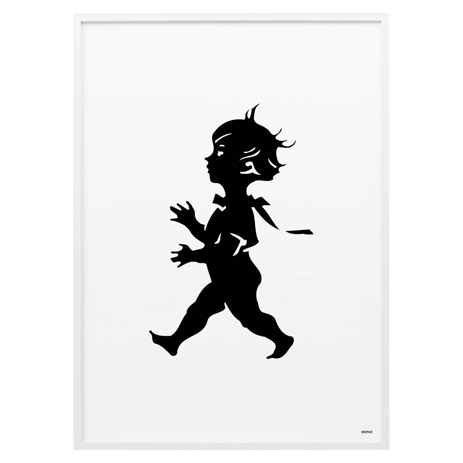 Affiche Solstickan 50x70 cm, Blanc Solstickan Design