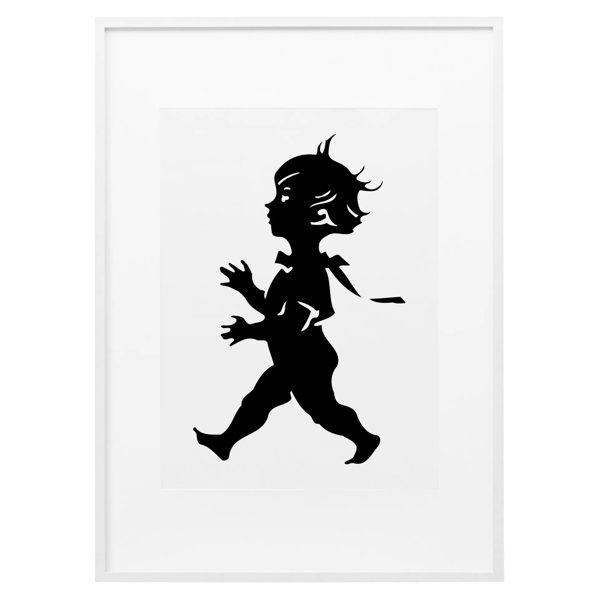 Affiche Solstickan 50x70 cm, Blanc Solstickan Design