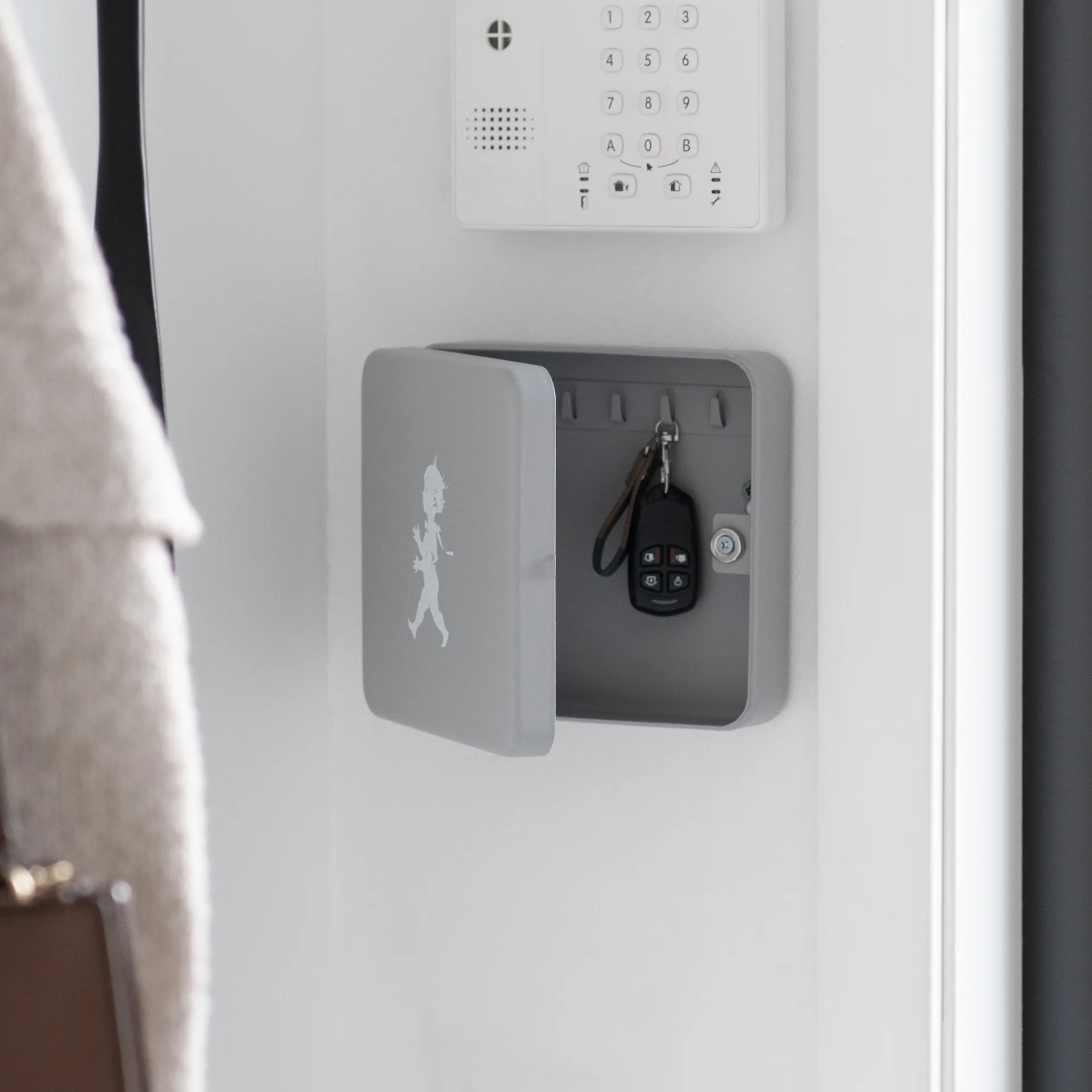 Armoire à clés Solstickan 16x17 cm, Gris Solstickan Design