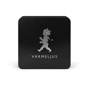 Boîte à bougies chauffe-plat Solstickan 21x21 cm - Noir mat - Solstickan Design