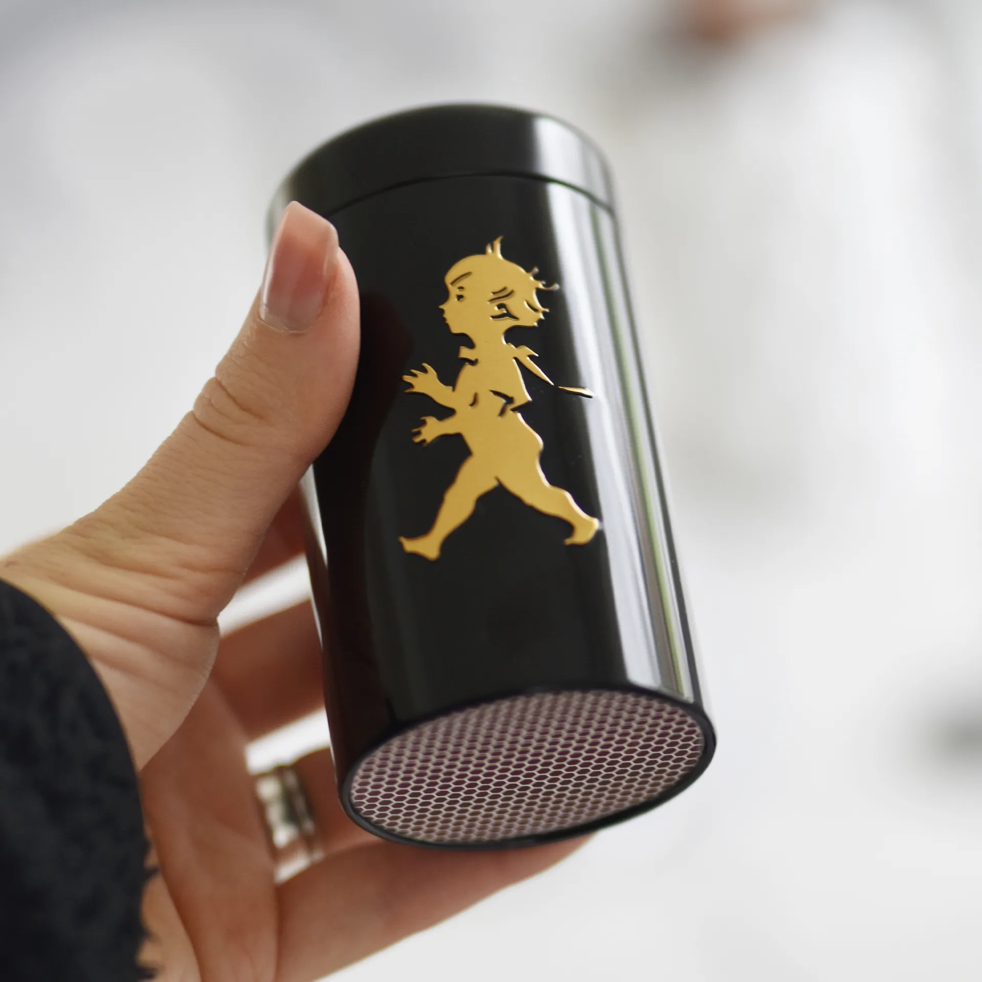 Boîte d'allumettes Solstickan 100 pièces, Noir-or Solstickan Design