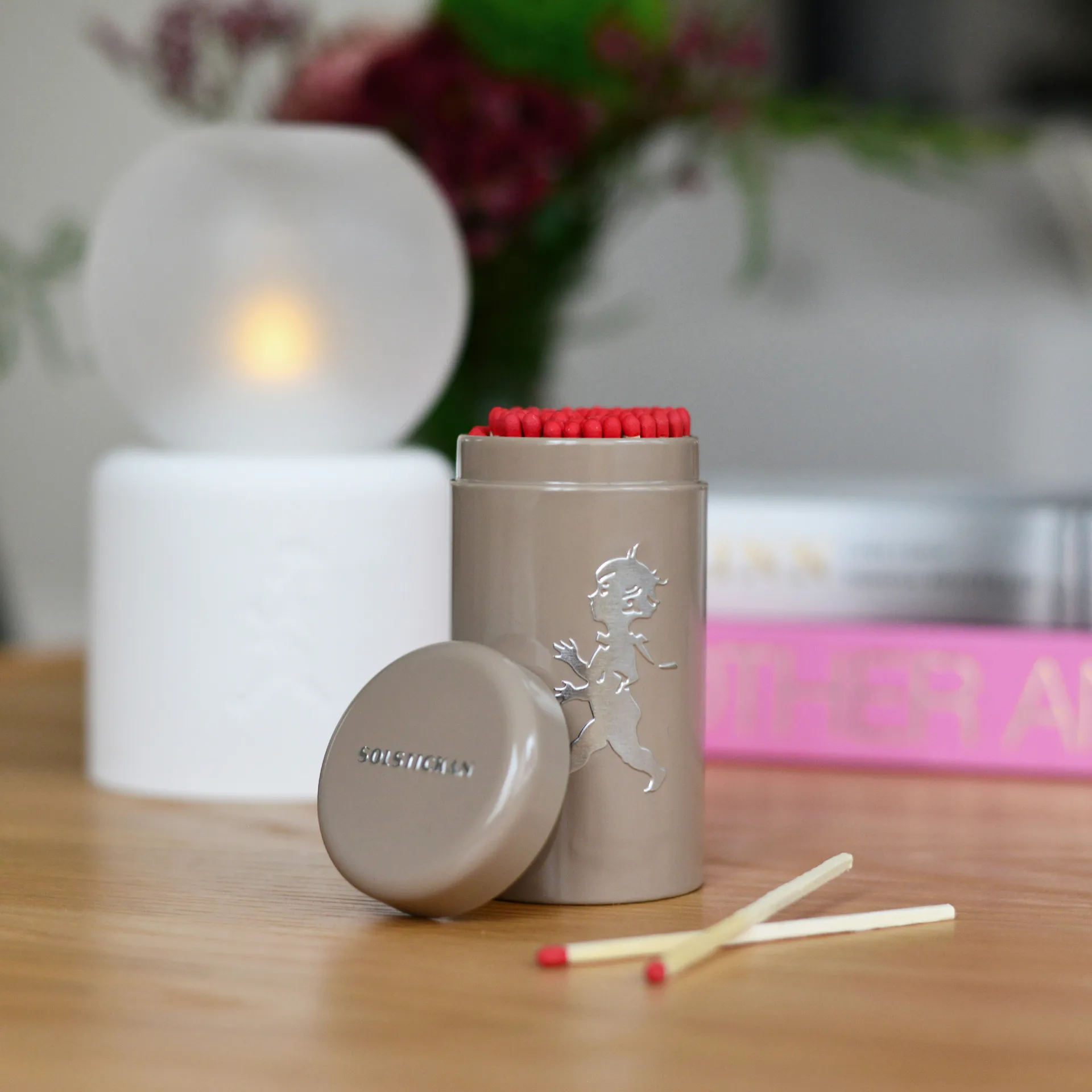 Boîte d'allumettes Solstickan 100 pièces, Sable Solstickan Design