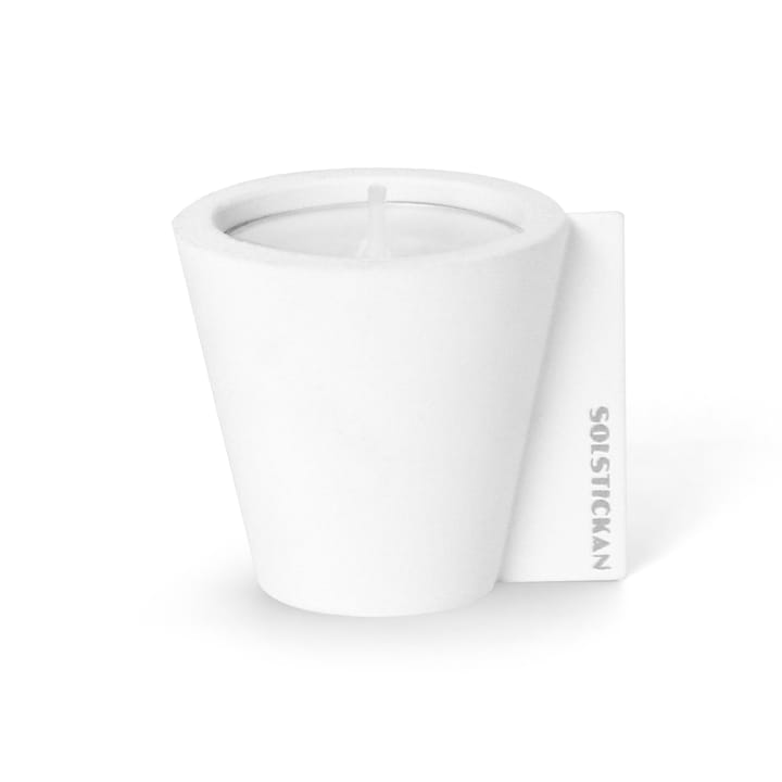 Bougeoir Flipp 5x6 cm - Blanc - Solstickan Design