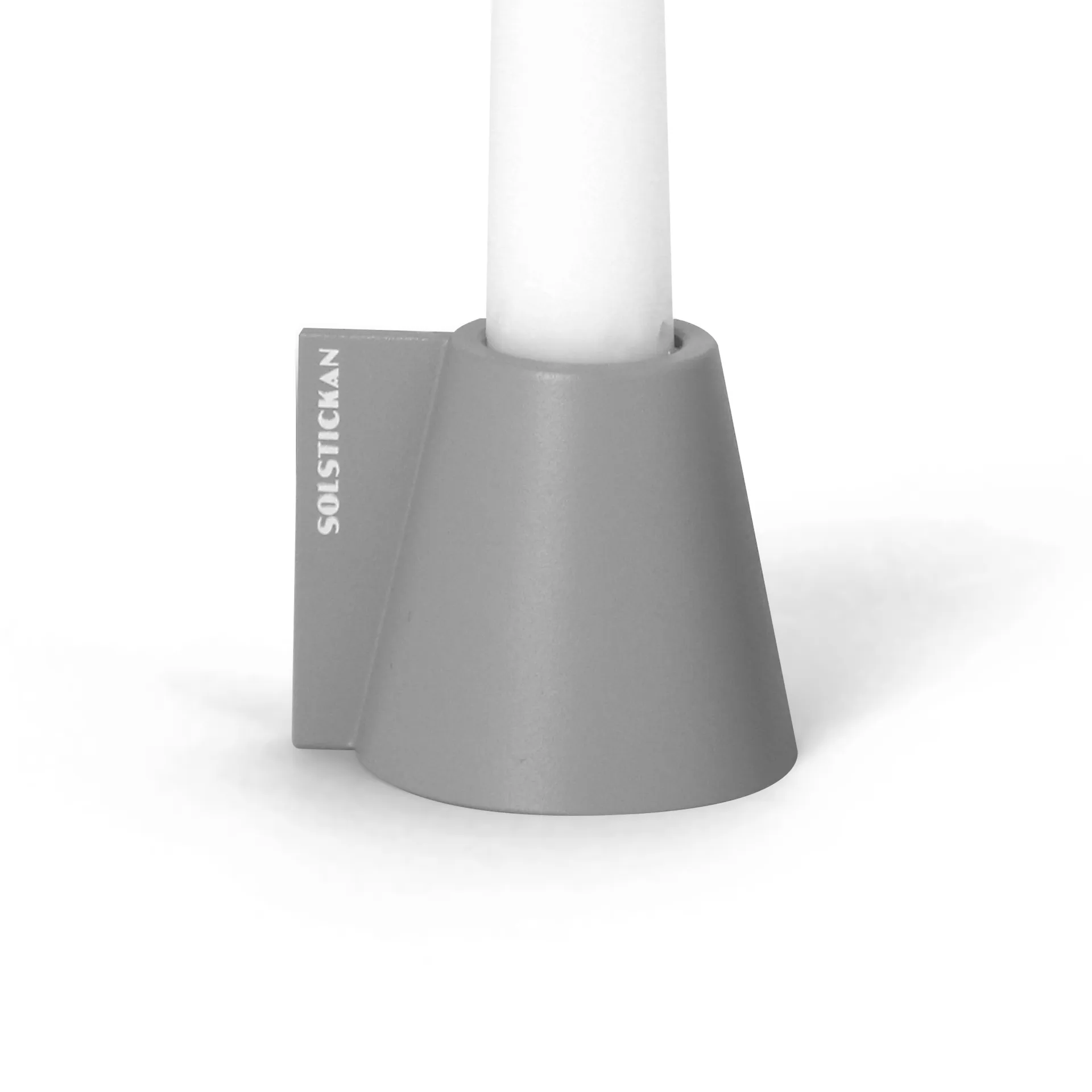 Bougeoir Flipp 5x6 cm, Gris Solstickan Design