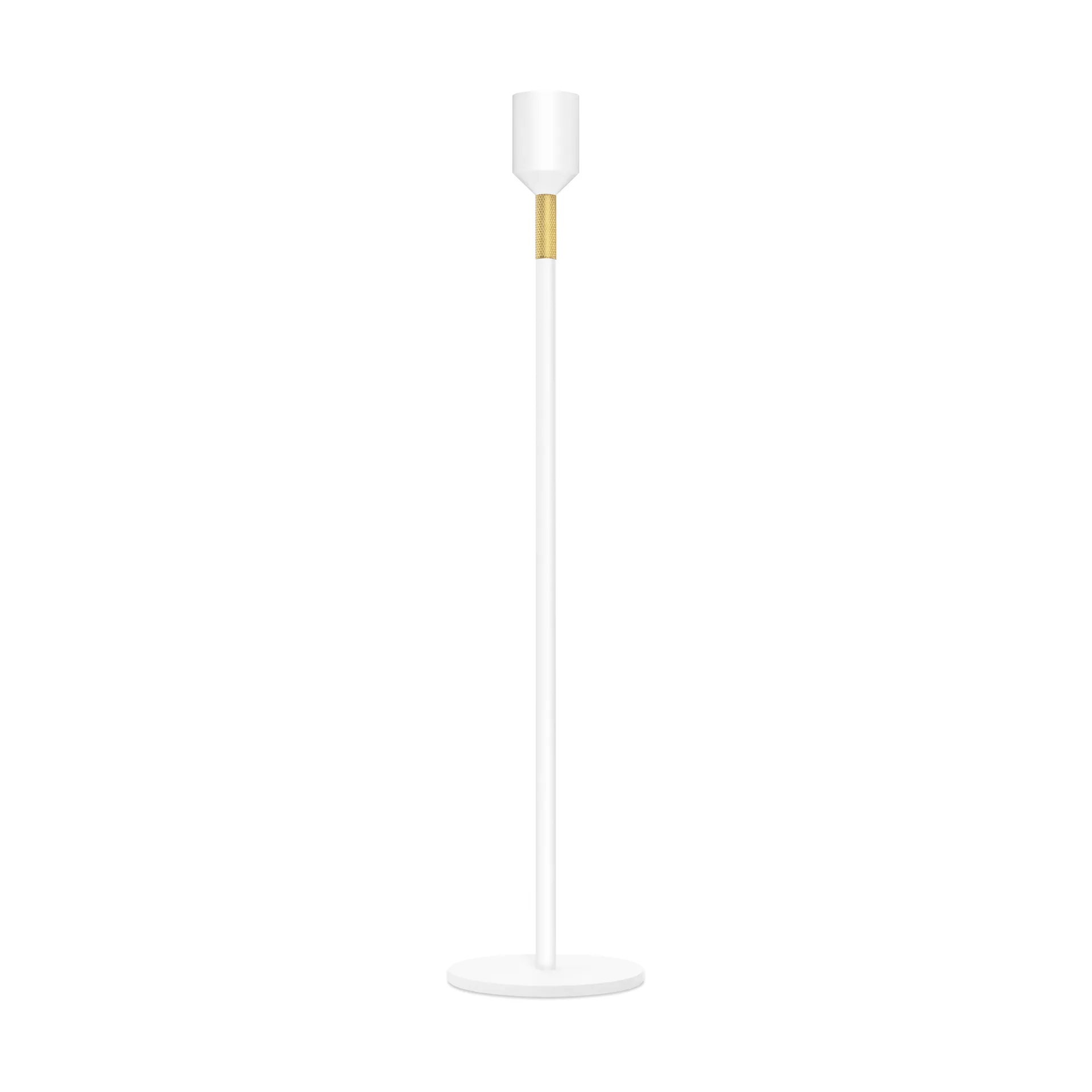 Bougeoir Three Stars L 34 cm, Blanc Solstickan Design