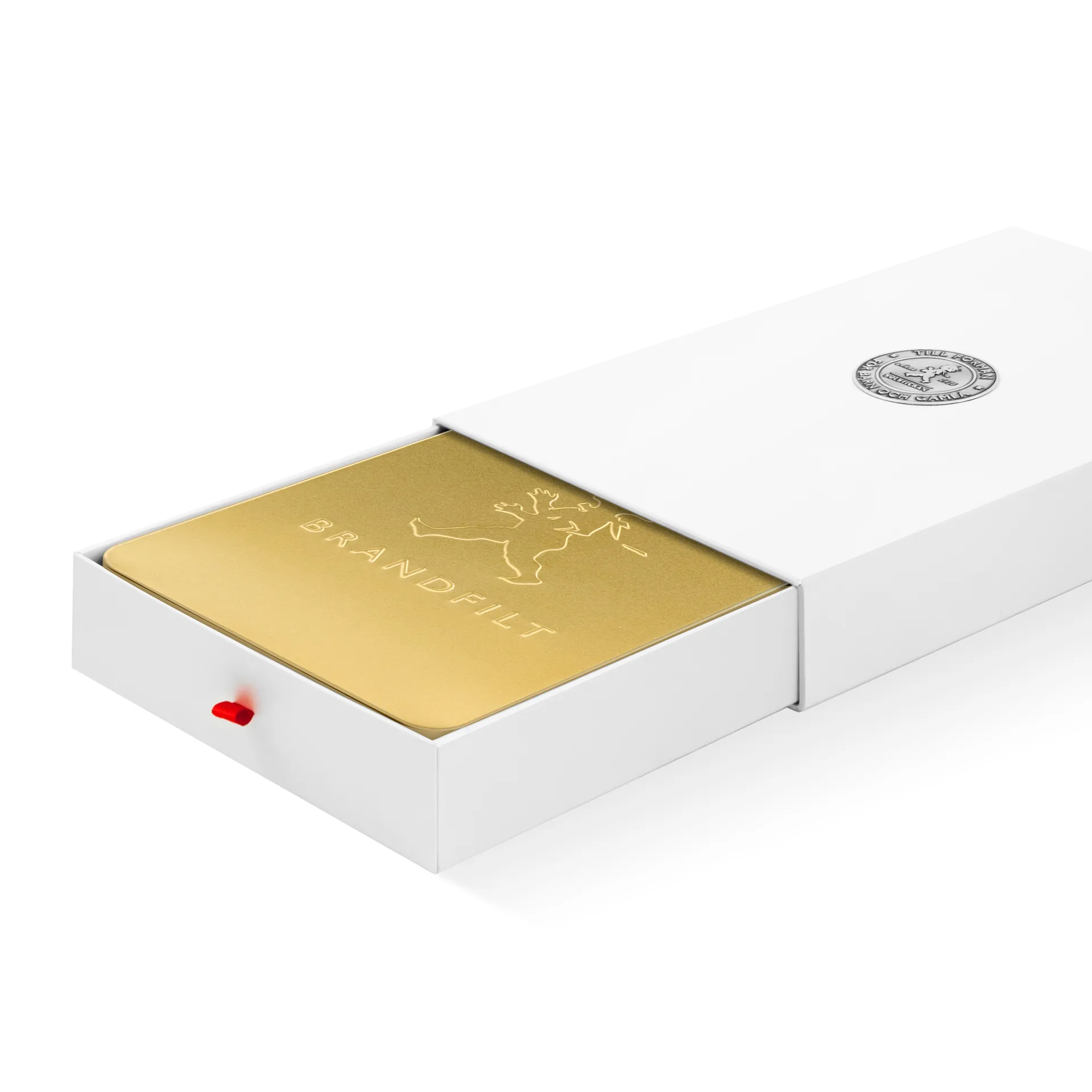 Couverture anti-feu Solstickan 120x120 cm, Or mat Solstickan Design