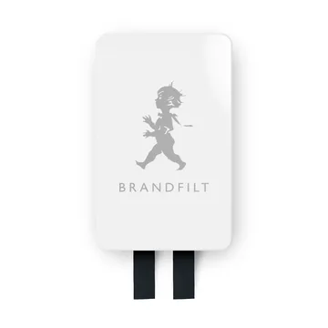 Couverture anti-feu Solstickan 16x2,7x25 cm - Blanc brillant - Solstickan Design