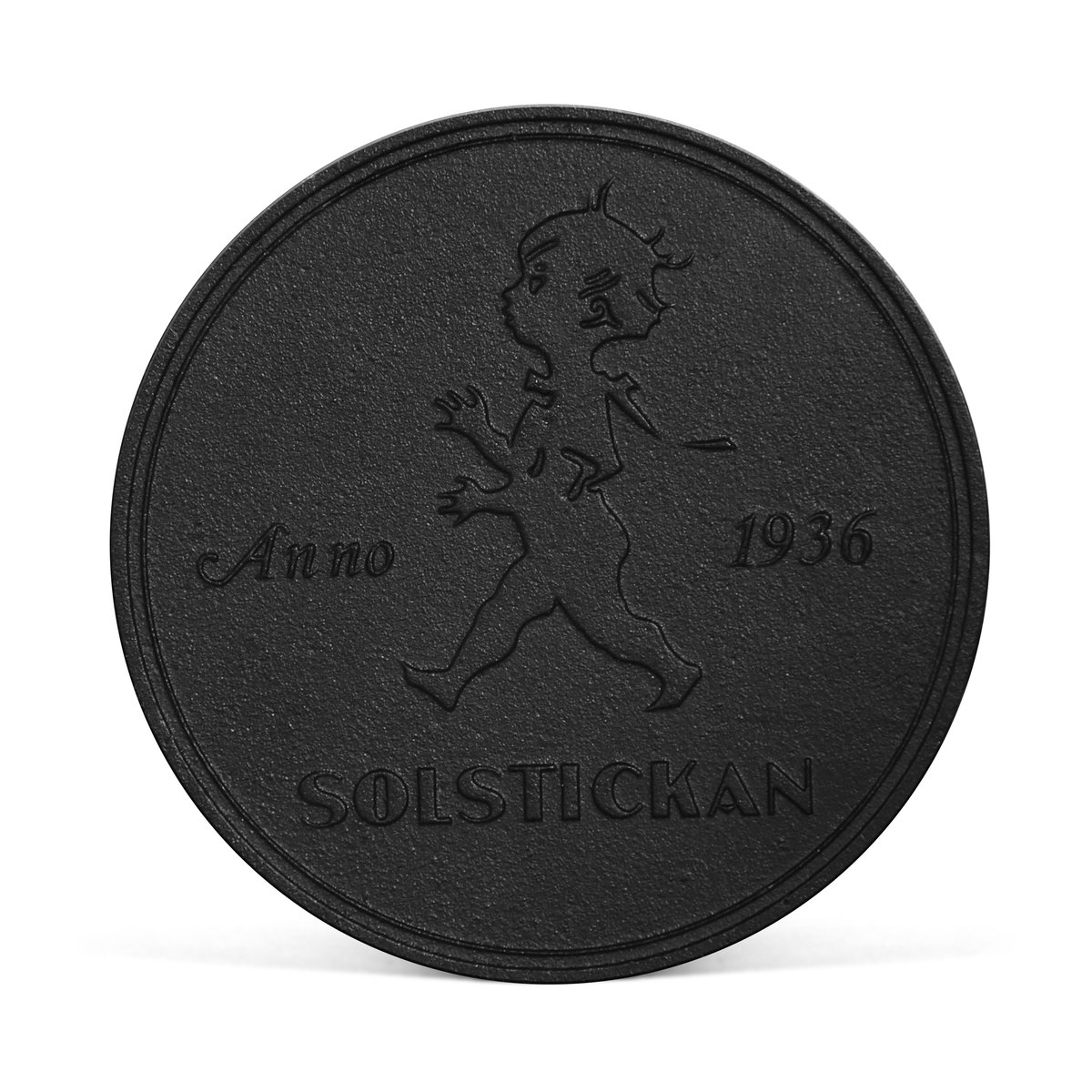 solstickan design dessous de plat solstickan ø19 cm noir