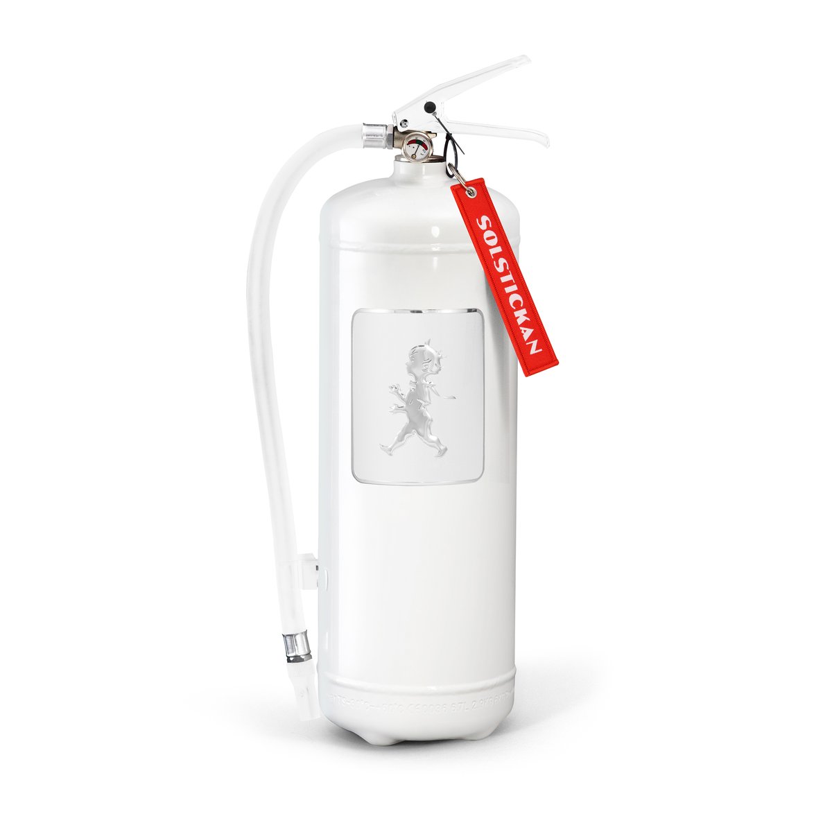 Solstickan Design Extincteur Solstickan 6 kg Blanc-argent