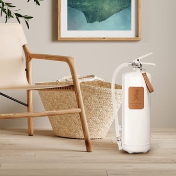 Extincteur Solstickan 6 kg - Cuir blanc-clair - Solstickan Design