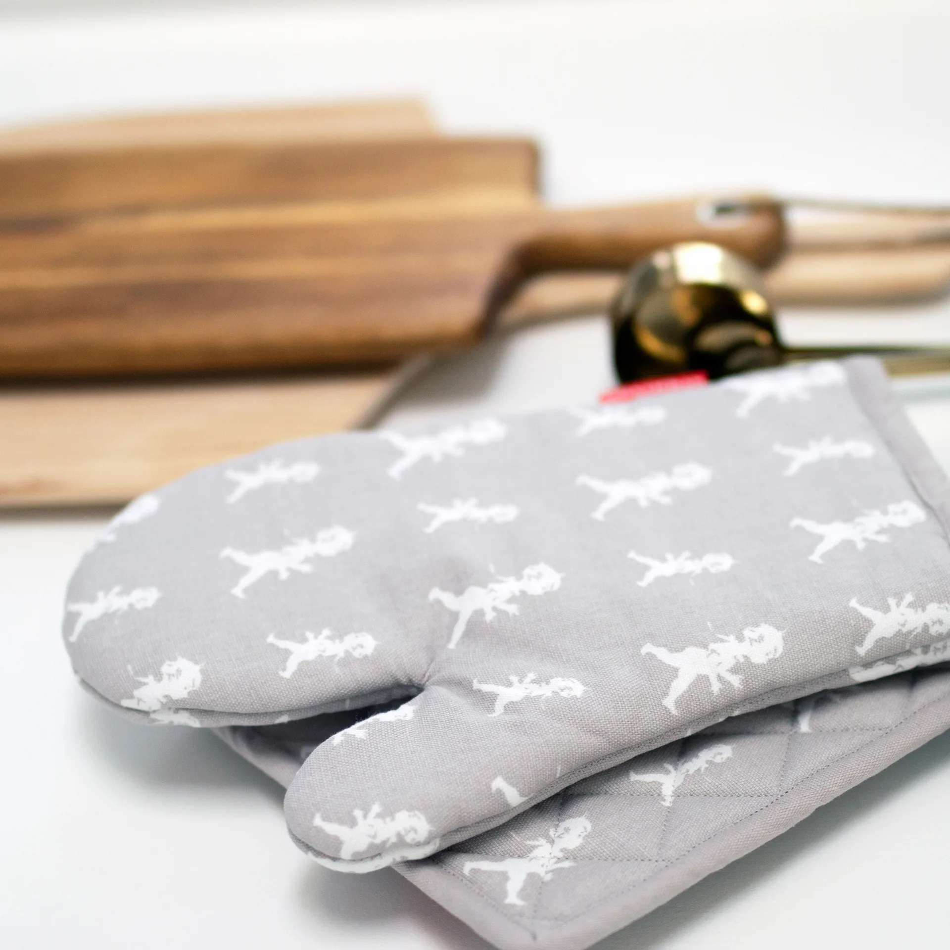 Gant de cuisine Solstickan 22x30 cm, Gris Solstickan Design