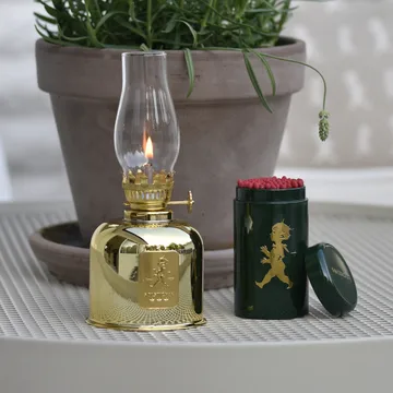 Lampe à pétrole Solstickan - doré, Ø8,5x20cm - Solstickan Design